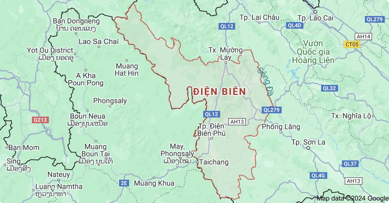 동부 산업클러스터 - 디엔비엔 성