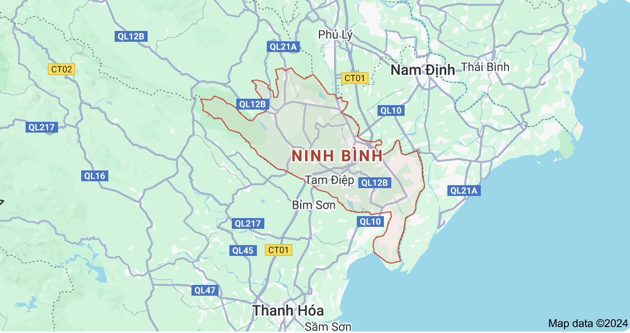 宁平省的工业区